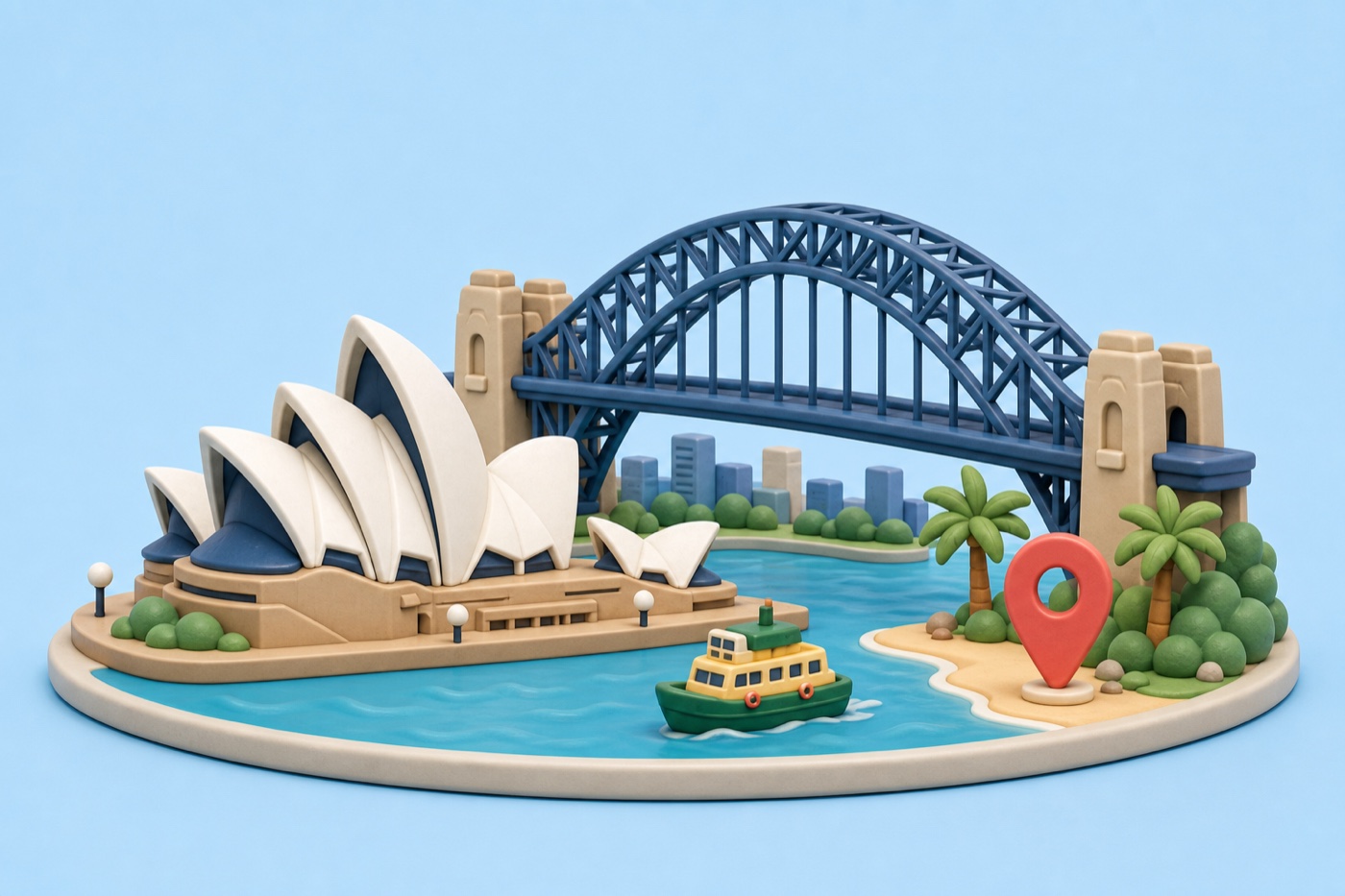 Sydney travel miniature